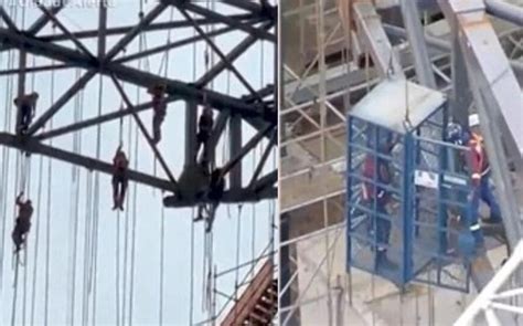 Impactante Estructura de un edificio en construcción colapsa y siete