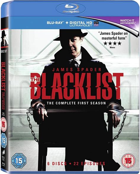 The Blacklist Season Blu Ray Region Free Amazon Co Uk Harry