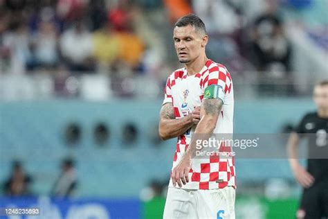 Dejan Lovren Of Croatia Looks On During The Fifa World Cup Qatar 2022