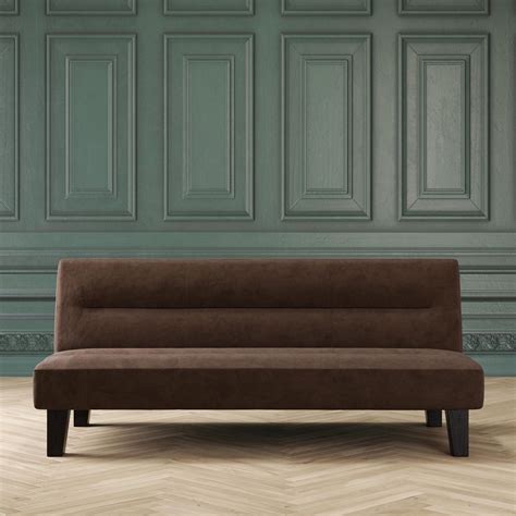 DHP Kebo Futon with Microfiber Cover, Brown - Walmart.com - Walmart.com