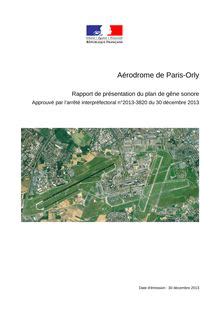 Présentation du Plan de Gêne Sonore de l aéroport d Orly à lire en