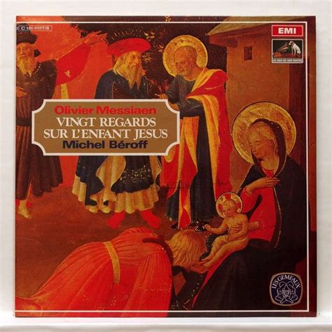 Messiaen : vingt regards sur l'enfant jesus by Michel Béroff, Double LP Gatefold with ...