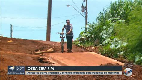 Moradores Aguardam H Meses Pelo Fim Das Obras Em Acesso Sp E Ao