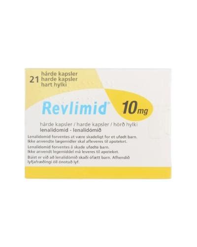 Revlimid Kapsel Hard 10 Mg 21 Stk Apotek 1