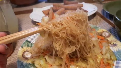 Spring Rolls At Pansit Youtube