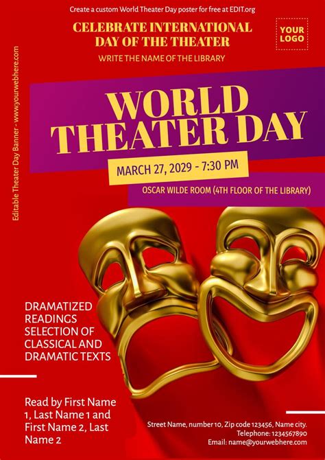 Theme Of World Theatre Day 2024 Jeanne Doralyn