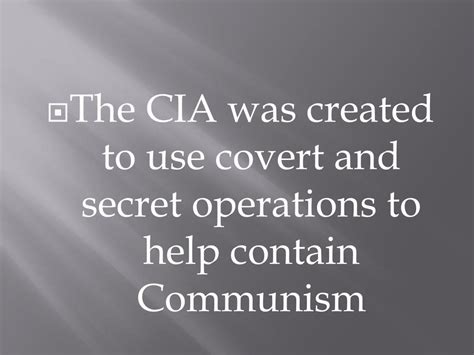 Ppt Iwbat Describe The Creation Of The Cia And The Kgb Powerpoint