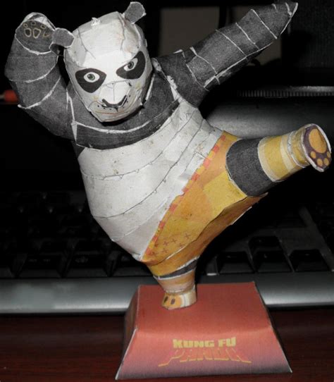 Kung Fu Panda Papercraft 08 By Marciacaiu On DeviantArt