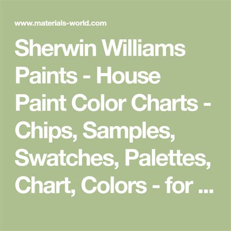 Sherwin Williams Paint Conversion Chart