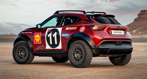 Nissan Juke Hybrid Rally Tribute Concept Looks Ready For Dakar Carscoops