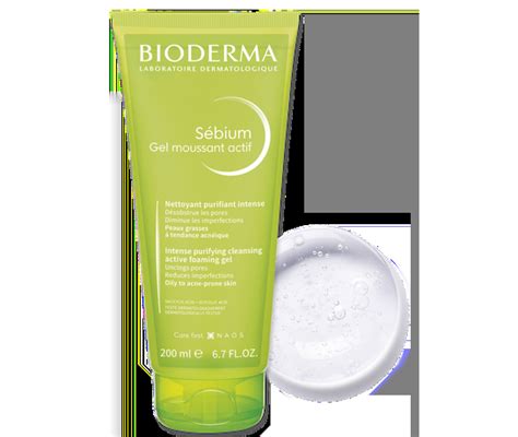 Bioderma Sébium Gel Moussant Actif 200ml Didoucha Parapharmacie