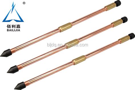 Pure copper ground rod for electrical equipment Products from Shaoxing ...