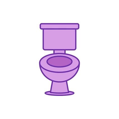 Premium Vector Toilet Icon Vector Template Illustration Design