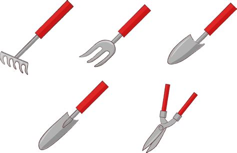 illustration of various gardening tools 10097589 Vector Art at Vecteezy