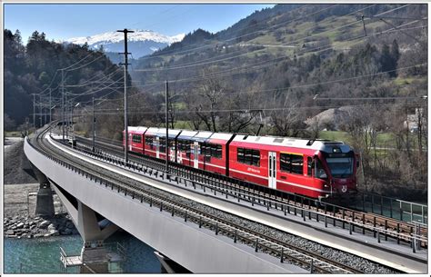 Re Chur St Moritz Gezogen Von Ge Iii Maienfeld Mit