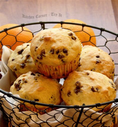 Orange Chocolate Chip Muffins