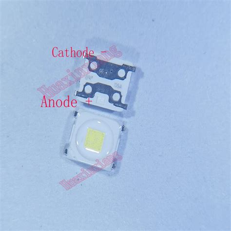 100 unids lote SMD LED 3228 3V blanco frío 2828 1 Grandado