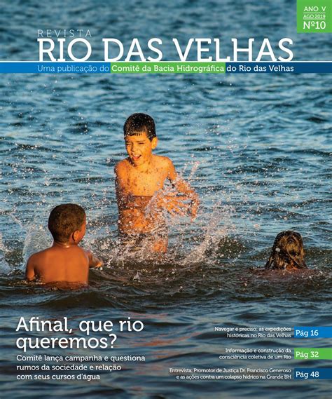 Revista Rio Das Velhas N Ano Agosto Cbh Rio Das Velhas