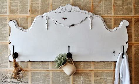 Repurposed Antique Headboard Into Coat Rack Knick Of Time