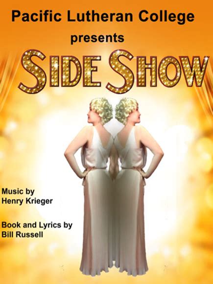 Side Show Musical – Tickets Now On Sale! | Pacific Lutheran College