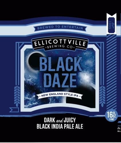 Black Daze Ellicottville Brewing Company Untappd