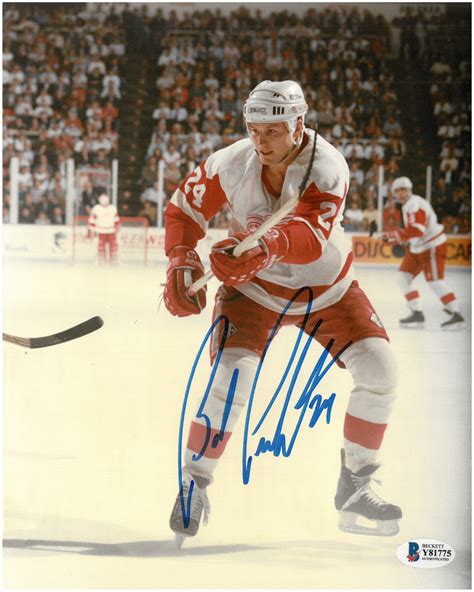 Lot Detail - Bob Probert Autographed 8x10 Photo