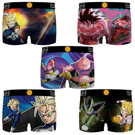 Boxers Freegun Dbz Boxer Lot Dragon Ball Z Underwear French Market