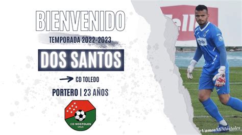 Cd M Stoles Urjc On Twitter Oficial Dos Santos Alex Santos