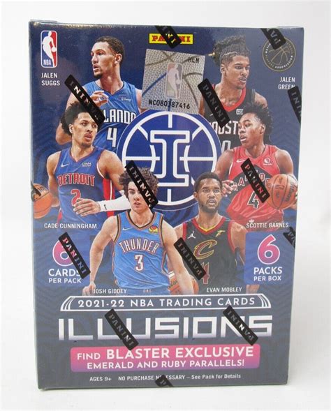 202122 Panini Illusions NBA Basketball Blaster Box New Sealed Sports