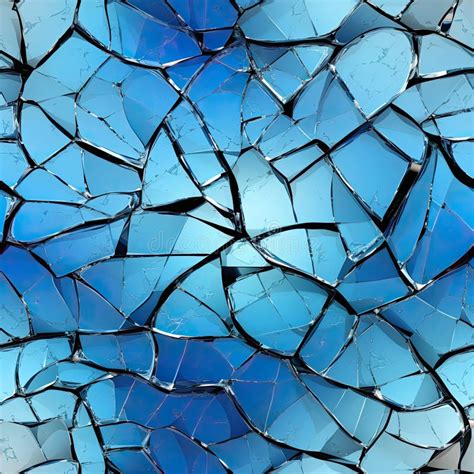 Realistic Cracked Glass Texture Background Stock Illustration - Illustration of abstract ...