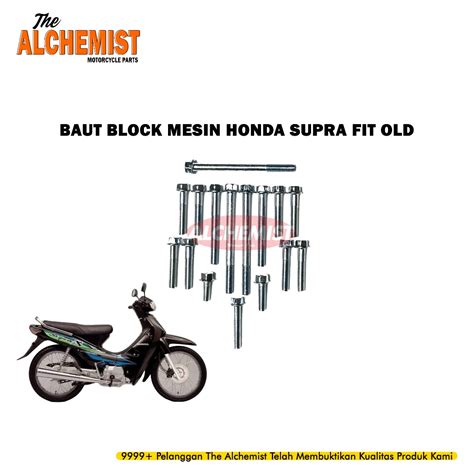 Jual Cod Baut Block Mesin Honda Supra Fit Old Baud Bak Mesin Kanan