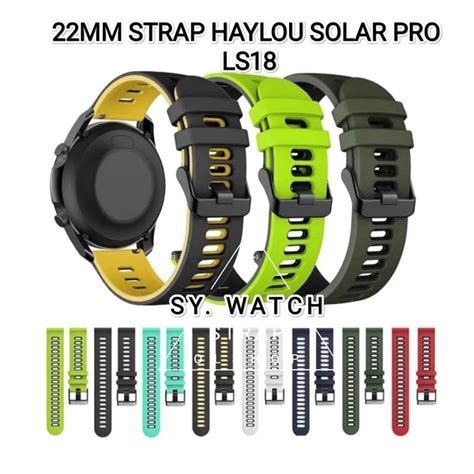 Jual Ysw Strap Mm Haylou Solar Pro Ls Tali Jam Tangan Rubber