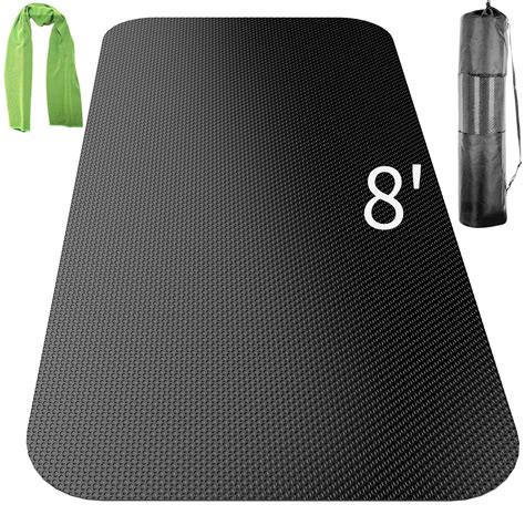 Large Gym & Workout Mat 96" x 32" Treadmill, Exercise Bike & Yoga Mat