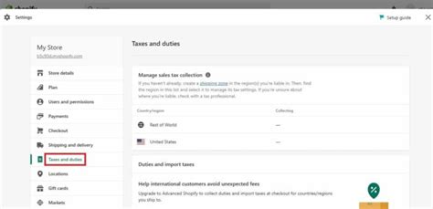 How To Charge Sales Tax On Shopify
