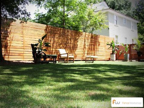 29 best images about Modern Horizontal Fence Design on Pinterest ...