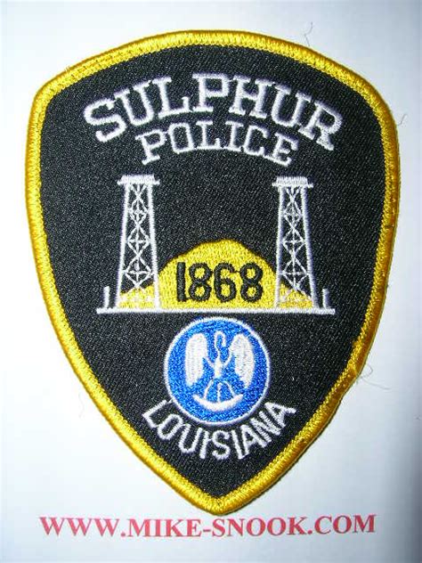 Mike Snooks Police Patch Collection State Of Louisiana