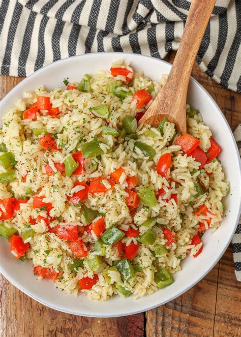 Bell Pepper Rice Vegetable Recipes