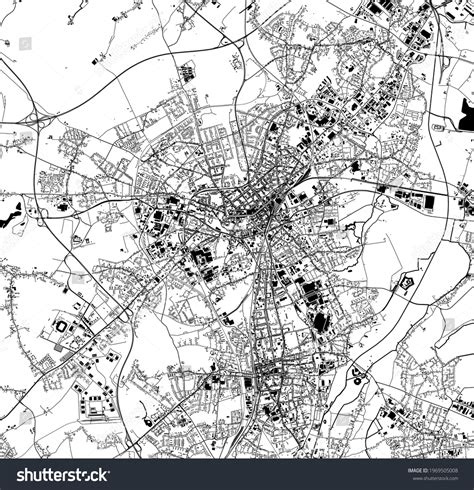 Map City Monchengladbach Germany Stock Vector (Royalty Free) 1969505008 | Shutterstock