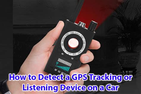 How To Detect A GPS Tracking Or Listening Device On A Car OMG Solutions