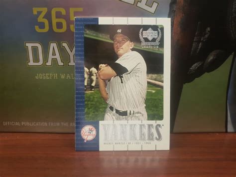 2000 Upper Deck Yankee Legends Sample 23NY7 Mickey Mantle For Sale