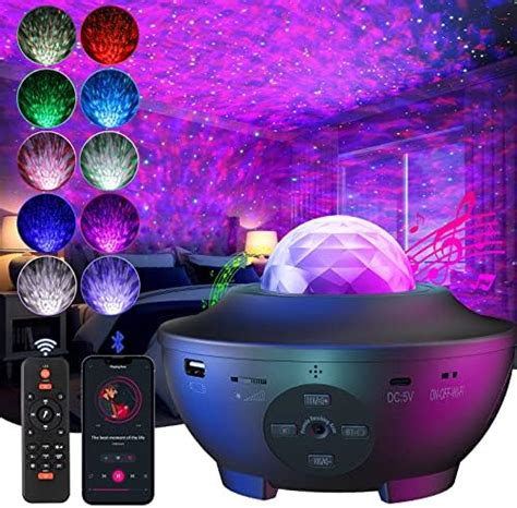 Uoune Projecteur Ciel Etoile Galaxie Lampe Projecteur Led Plafond