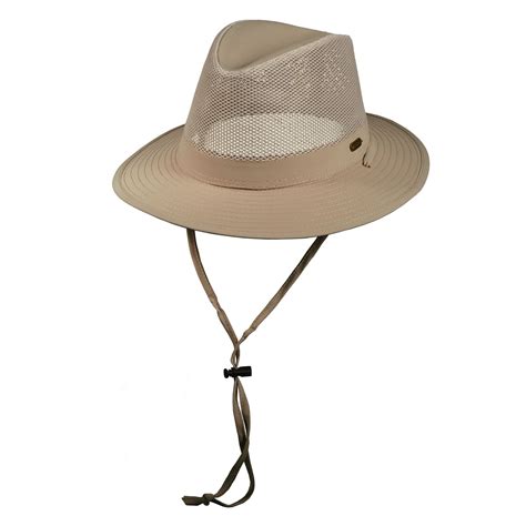 Stetson No Fly Zone Nylon Mesh Safari Hat | Explorer Hats