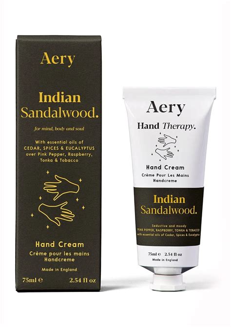 Aery Living | handcream for unisex - Indian Sandalwood | kapok