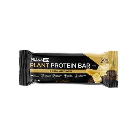 Prana Plant Protein Bar Chocolate Banana 60g X 12