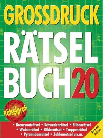 Gro Druck R Tselbuch Extragro E Schrift Bunte Mischung R Tselarten