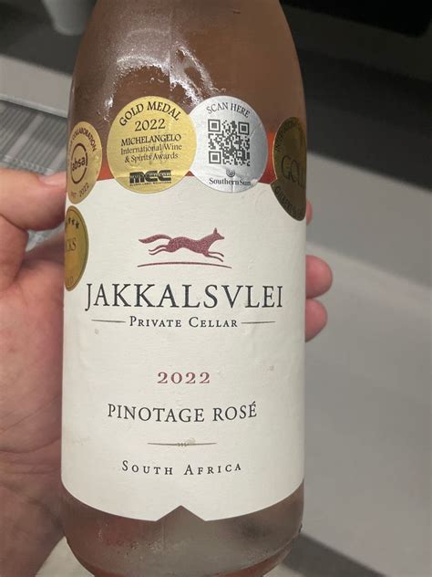 Jakkalsvlei Private Cellar Pinotage Ros South Africa Western