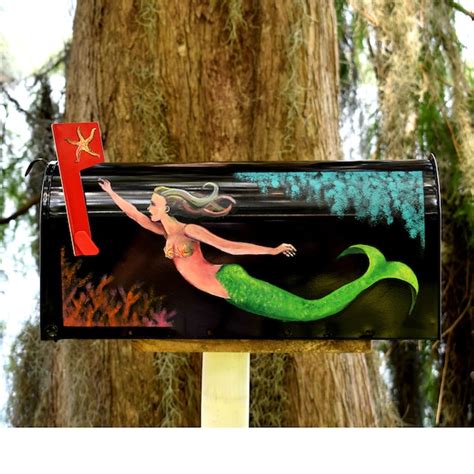 Painted Mailbox - Etsy