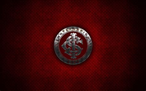 Sport Club Internacional Inter Rs Internacional Fc Metal Logo