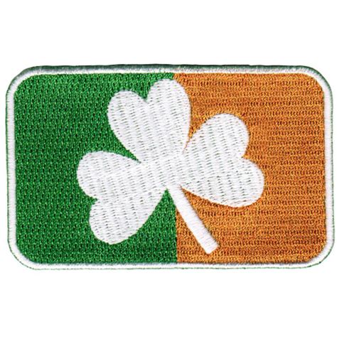 Shamrock Ireland Flag - PatchAddict