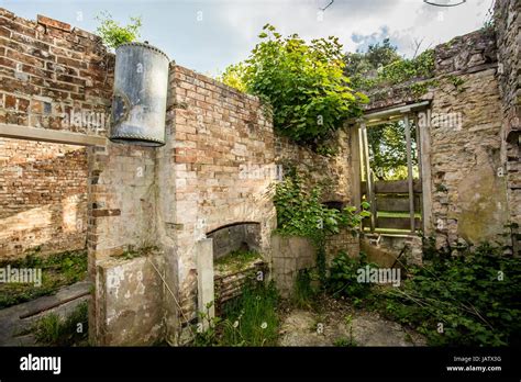 tyneham ghost village dorset Stock Photo - Alamy